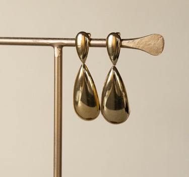 TILTIL Set of 2 Hoop Vintage Oval Gold - Things I Like Things I Love