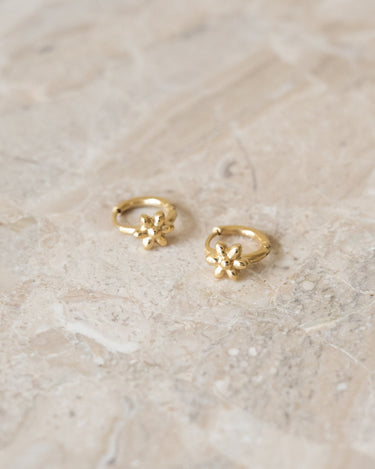 TILTIL Set of 2 Hoop2 Tiny Flower Lily - Things I Like Things I Love