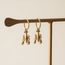 TILTIL Set of 2 Lovely Lobster Hoops Gold - Things I Like Things I Love