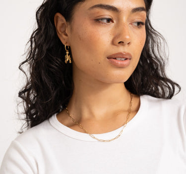 TILTIL Set of 2 Lovely Lobster Hoops Gold - Things I Like Things I Love