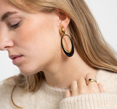 TILTIL Set of 2 Statement Vintage Nightfall Gold - Things I Like Things I Love