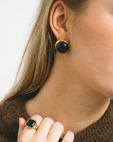 TILTIL Set of 2 Stud Vintage Nightfall Gold - Things I Like Things I Love