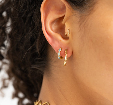 TILTIL Set Of 2 Zircon Baby Blue Gold - Things I Like Things I Love