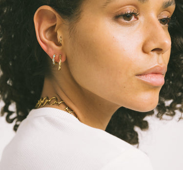 TILTIL Set Of 2 Zircon Baby Blue Gold - Things I Like Things I Love