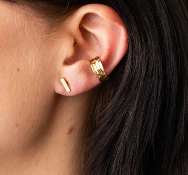 TILTIL Set van 2 Bar Stud Earrings Goud - Things I Like Things I Love
