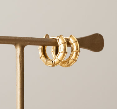 TILTIL Set van 2 Double Gold Hoop Earrings Gold - Things I Like Things I Love