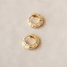 TILTIL Set van 2 Double Gold Hoop Earrings Gold - Things I Like Things I Love