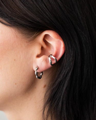 TILTIL Set van 2 Essential Hoop Earrings Zilver - Things I Like Things I Love