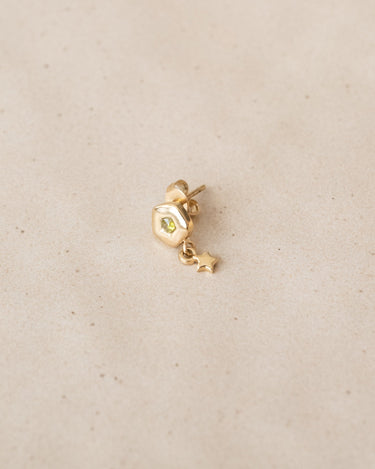 TILTIL Set van 2 Evi Earrings Goud Groen - Things I Like Things I Love