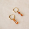 TILTIL Set van 2 Honey Drop Earrings Oranje Goud - Things I Like Things I Love