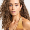 TILTIL Set van 2 Hoops Goldplated Saar - Things I Like Things I Love