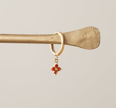 TILTIL Set van 2 Jade Star Zircon Earrings Goud Oranje - Things I Like Things I Love