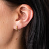 TILTIL Set van 2 Ruby Stud Earrings Goud - Things I Like Things I Love