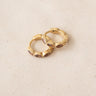 TILTIL Set van 2 Zircon Brown Earrings Goud - Things I Like Things I Love
