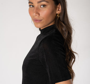 TILTIL Shimmy High Neck Black - Things I Like Things I Love