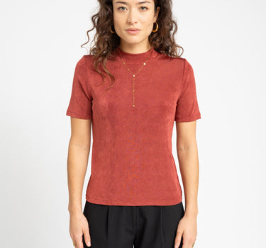 TILTIL Shimmy Highneck Cherry - Things I Like Things I Love