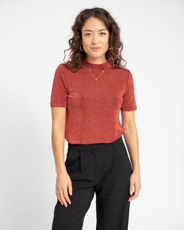 TILTIL Shimmy Highneck Cherry - Things I Like Things I Love