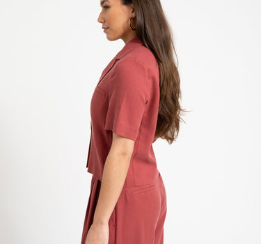 TILTIL Shortsleeve Loma Blazer Red - Things I Like Things I Love