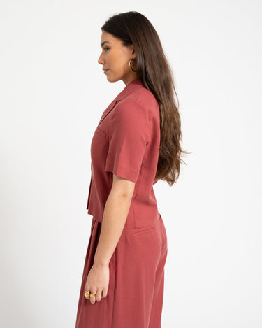TILTIL Shortsleeve Loma Blazer Red - Things I Like Things I Love