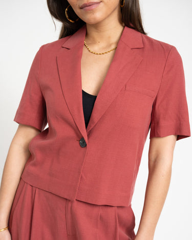 TILTIL Shortsleeve Loma Blazer Red - Things I Like Things I Love