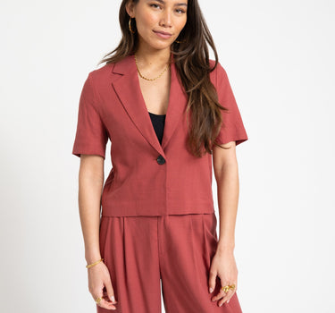 TILTIL Shortsleeve Loma Blazer Red - Things I Like Things I Love