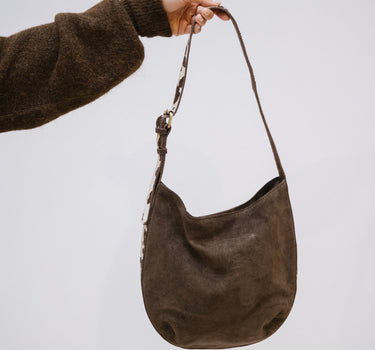 TILTIL Shoulder Bag Cow Strap Brown - Things I Like Things I Love