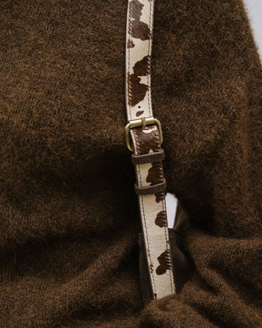 TILTIL Shoulder Bag Cow Strap Brown - Things I Like Things I Love