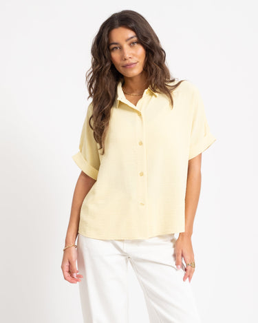 TILTIL Sia Blouse Butter Yellow - Things I Like Things I Love