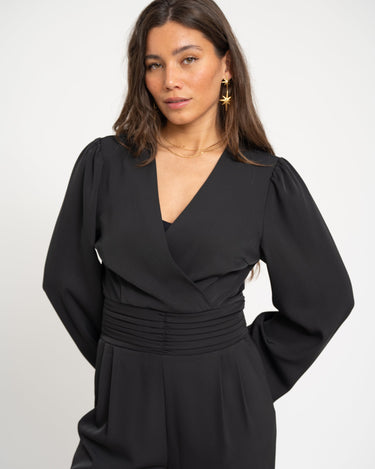 TILTIL Sia Jumpsuit Longsleeve Black - Things I Like Things I Love