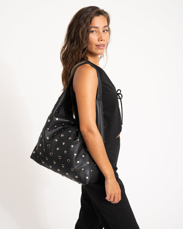TILTIL Sia Stud Bag Black - Things I Like Things I Love