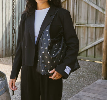 TILTIL Sia Stud Bag Black - Things I Like Things I Love