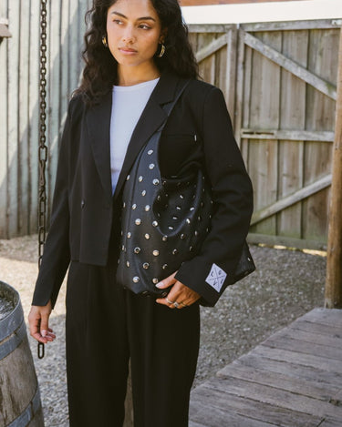 TILTIL Sia Stud Bag Black - Things I Like Things I Love