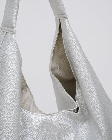 TILTIL Silver Shopper Bag - Things I Like Things I Love