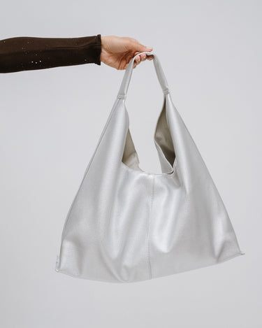 TILTIL Silver Shopper Bag - Things I Like Things I Love