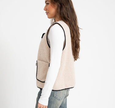 TILTIL Simone Gilet Beige One Size - Things I Like Things I Love