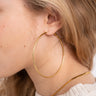 TILTIL Single Hoop Goldplated Big Hoopy - Things I Like Things I Love