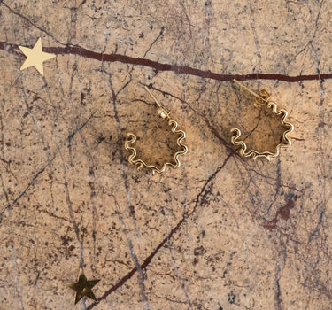 TILTIL Single Hoop Goldplated Merel - Things I Like Things I Love