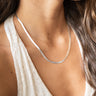 TILTIL Sisi Flat Snake Necklace - Things I Like Things I Love