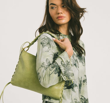 TILTIL Skye Laced Croco Bag Green - Things I Like Things I Love