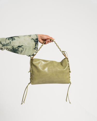 TILTIL Skye Laced Croco Bag Green - Things I Like Things I Love