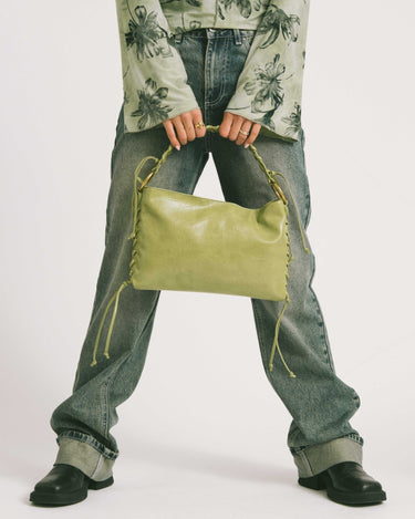 TILTIL Skye Laced Croco Bag Green - Things I Like Things I Love