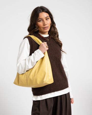 TILTIL Slouchy Butter Yellow Bag - Things I Like Things I Love