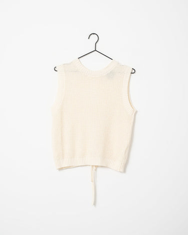 TILTIL Soesja Open Back Top Beige - Things I Like Things I Love