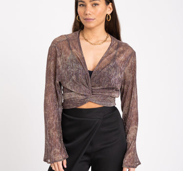 TILTIL Sonny Mermaid Top Bronze Glitter One Size - Things I Like Things I Love