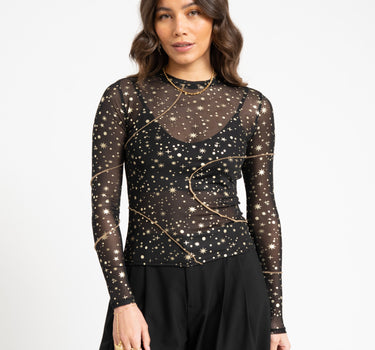 TILTIL Sora Starry Mesh Black - Things I Like Things I Love