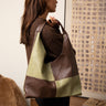TILTIL Square Bag Brown Green - Things I Like Things I Love