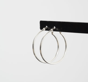 TILTIL Squary Big Hoop 925 Silver - Things I Like Things I Love