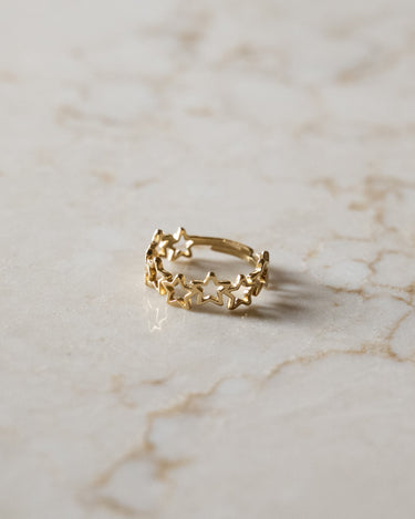 TILTIL Stargirl Adjustable Ring Gold - Things I Like Things I Love