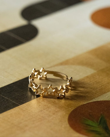 TILTIL Stargirl Adjustable Ring Gold - Things I Like Things I Love