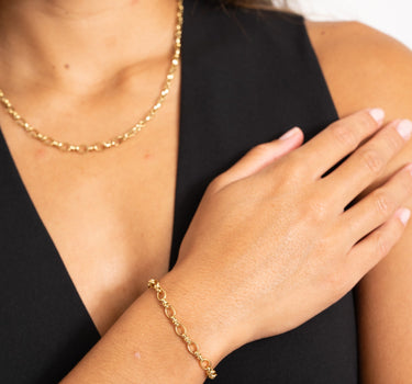 TILTIL Statement Bracelet Fien Gold - Things I Like Things I Love